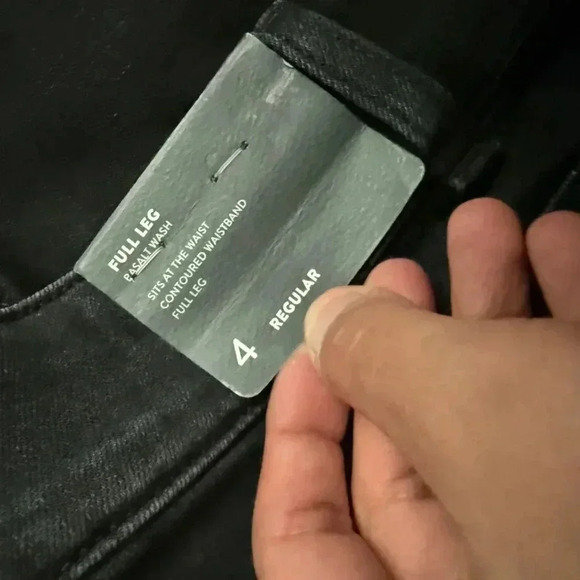 NWT J JILL High Rise Pants Black Size 4 Full Leg - Picture 10 of 11